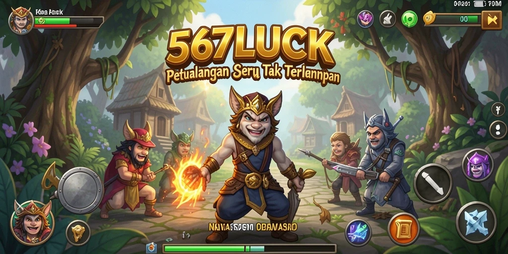 Gameplay petualangan menarik di 567LUCK dengan berbagai tantangan.