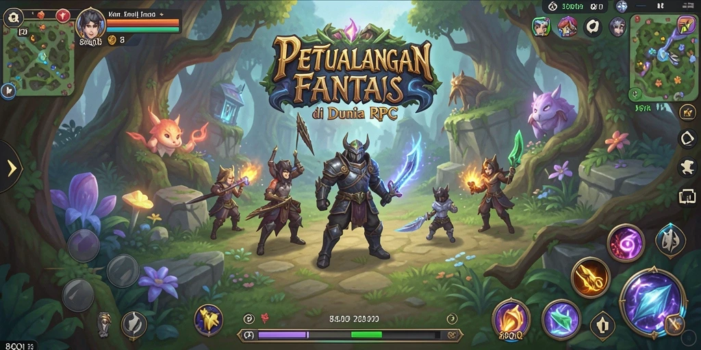 Screenshot dari gameplay 8QR yang menarik dan dinamis.