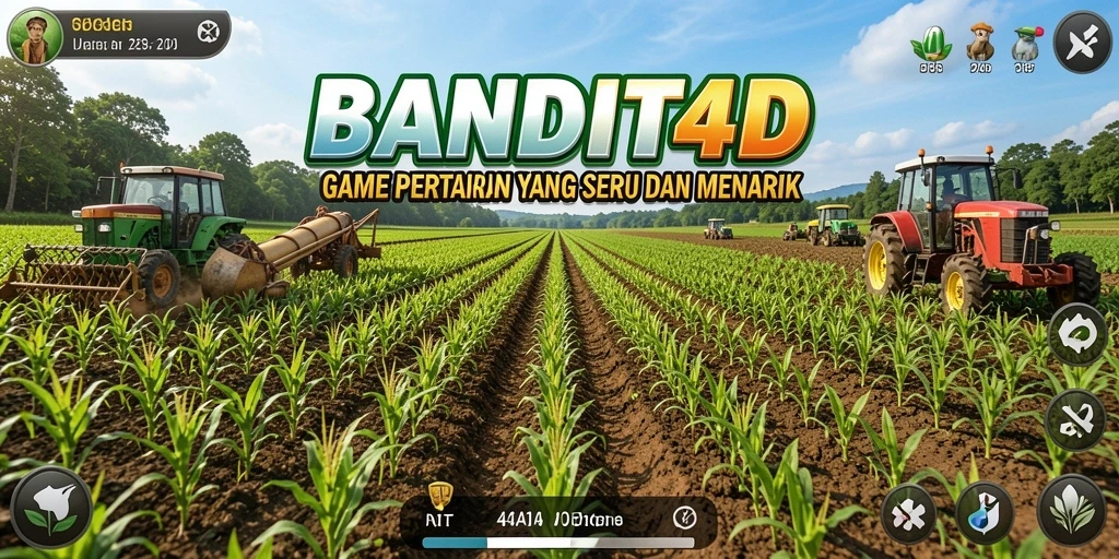 Gameplay BANDIT4D yang seru dan menantang di dunia pertanian.