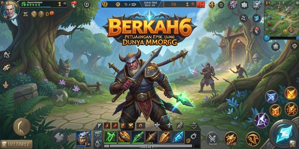 Tampilan gameplay seru dari petualangan di BERKAH6.