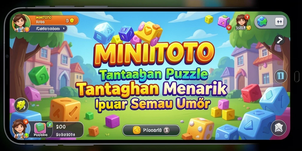 Tangkapan layar gameplay MINITOTO yang menampilkan teka-teki menantang.