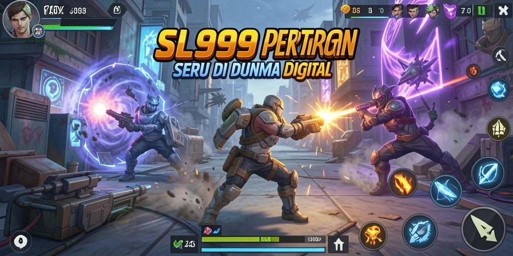 Tampilan menarik dalam screenshot gameplay SL999 yang penuh aksi.